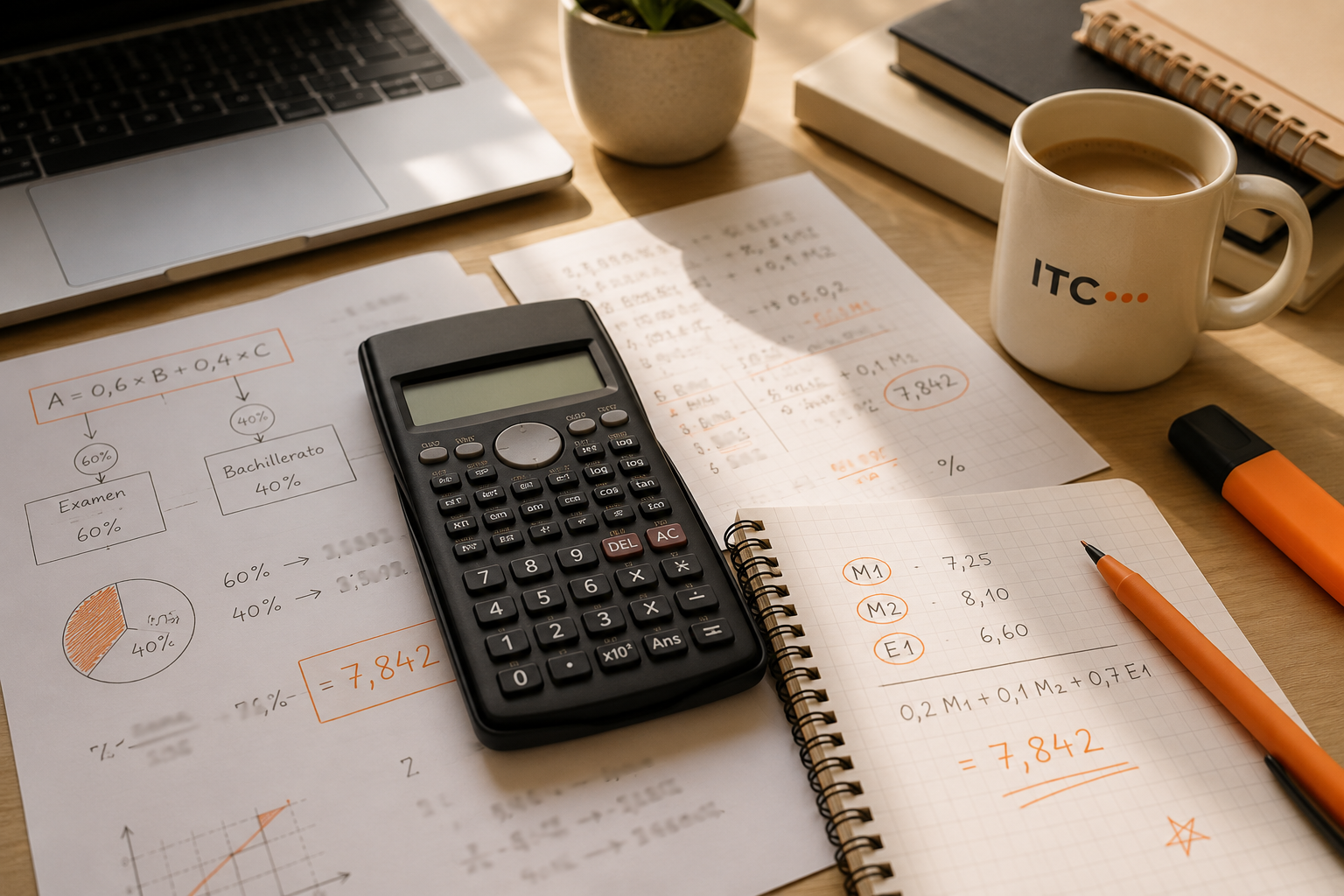 Comment calculer sa note finale de Selectividad — méthode + exemples